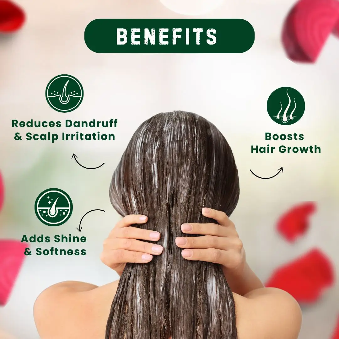 Beetroot & Rose Petals Powder Facepack COMBO| beetroot rose facepack |100g Each - Image 5